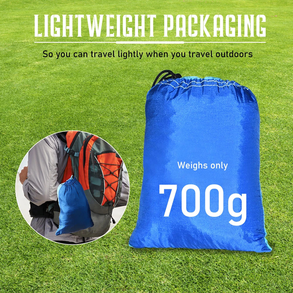 Mosquito Net Hammock 260*140cm Automatic Quick-opening Outdoor Camping Hanging Sleeping Hammock Bed Survival Portable Hammock